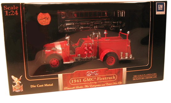 Автомобиль - пожарная машина Мэксим C-2 образца 1923 г., масштаб 1:24  